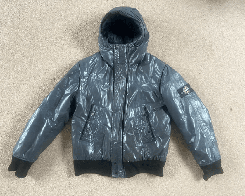 Rare Stone Island Ice Jacket Down Coat – Size M - Image 1