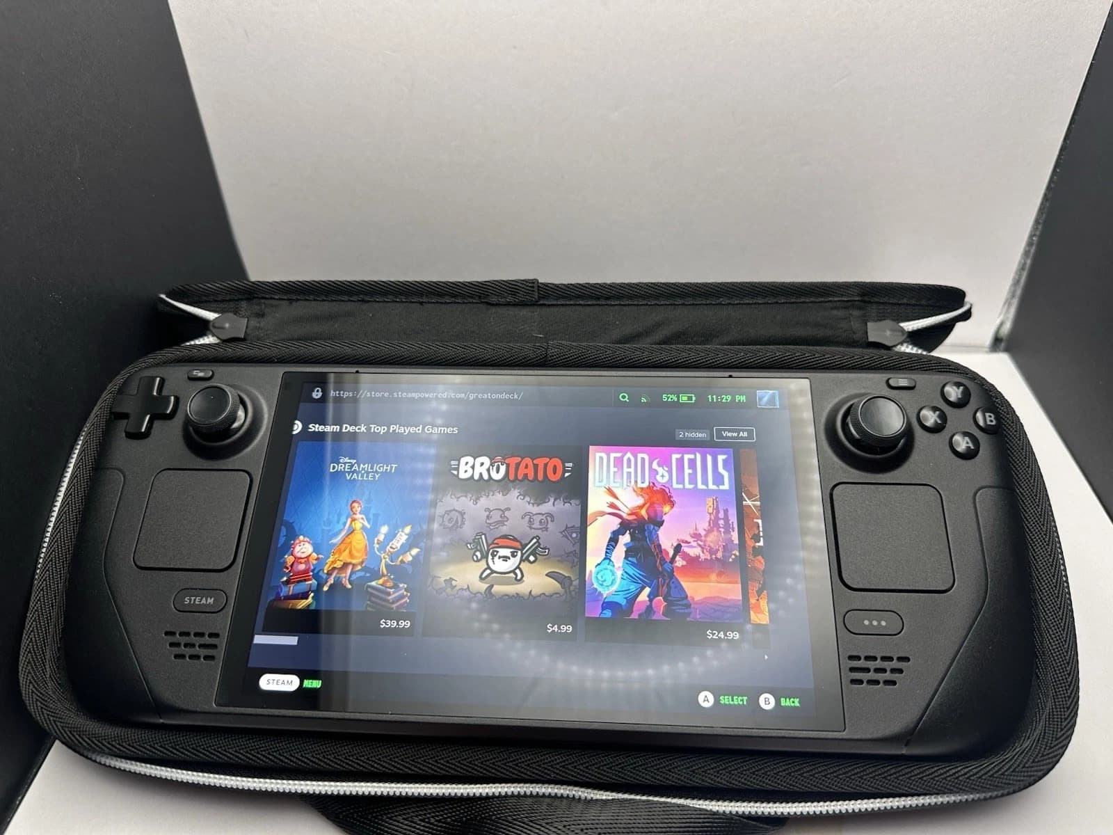 Valve Steam Deck OLED 512GB Black Handheld Console - Image 1