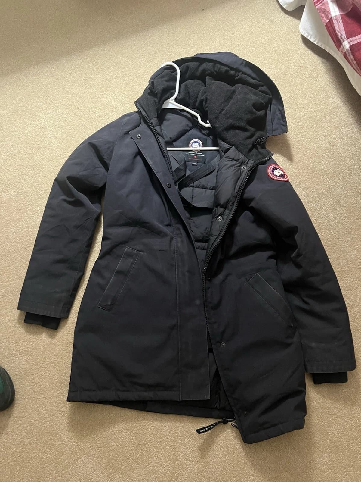 Womans Canada Goose Black Parka - Image 1